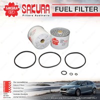 Sakura Fuel Filter for Suzuki Vitara Grand Vitara TD83V 4Cyl Turbo Diesel