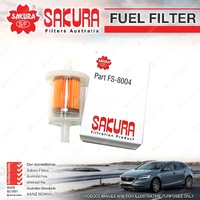 Sakura Fuel Filter for Nissan Navara D21 4Cyl 2.4L Petrol Z24 [PS] 1986-1991
