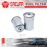 Sakura Fuel Filter for Audi 100 200 80 90 A6 C4 Qt C5 C5 S2 S4 S6 Petrol