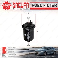 Premium Quality Sakura Fuel Filter for Toyota Supra MA70 MA71 Petrol 6Cyl 3.0L