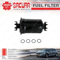 Sakura Fuel Filter for Mitsubishi Lancer C62A C63A C73A CB CC GLX LANCER GSR EVO