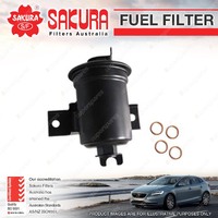 Sakura Fuel Filter for Toyota Landcruiser FZJ 70 75 80 80G Petrol 6Cyl 3.5 4.5L