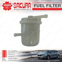 Sakura Fuel Filter for Holden Barina MF MH Petrol 4Cyl 1.3L G13B 1989-1994