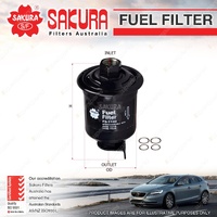 Sakura Fuel Filter for Toyota Cynos Paseo Hilux SR5 VZN167 Paseo Petrol 4Cyl V6
