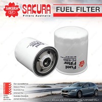 Sakura Spin-On Fuel Filter for Daewoo Musso Rexton Turbo Diesel 5Cyl  2.9 3.2L