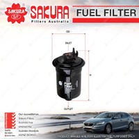 Sakura Fuel Filter for Mitsubishi Triton MK Petrol 4Cyl V6 2.4 3.0L