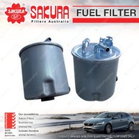 Sakura Fuel Filter for Nissan X-Trail T31 Turbo Diesel YU 4Cyl 2.0L