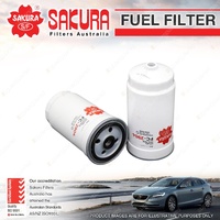 Sakura Spin-On Fuel Filter for Jeep Cherokee KJ Turbo Diesel 4Cyl 2.8L 04/05-on