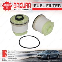 Sakura Fuel Filter for Mazda BT-50 UP0Y 4Cyl 5Cyl 2.2L 3.2L Turbo Diesel