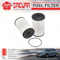 Sakura Fuel Filter for Volkswagen Eos 1F 103 TDI Golf Mk V Phaeton 4Cyl 2.0L