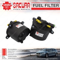 Sakura Fuel Filter for Citroen C5 SX DW12BTED4 4Cyl 2.2L Diesel 2007-2008