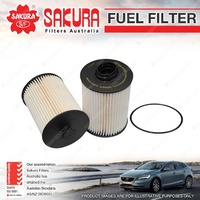 Sakura Fuel Filter for Foton Tunland P201 2.8L 4Cyl Diesel 2012 - On