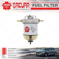 Sakura Fuel Filter Kit With 5/16 Fittings for Ford Mondeo Fiesta Escort MK6 4Cyl
