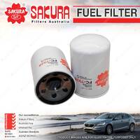 Sakura Spin-On Fuel Filter Height 140mm OD 94mm Thread Size 1 1/2-16 UN-2B