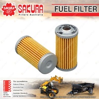 Sakura Fuel Filter for Iseki TG5330 1.5L E3CD I3 6V OHV Tractor 2006-On