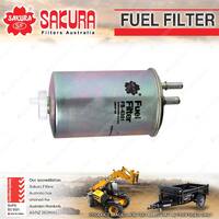Sakura in-line Fuel Filter for Jcb 411HT 53170 54170 4.4L I4 8V OHV 2006-On