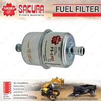 Sakura in-line Fuel Filter for Caterpillar 428D E F 430E 432 432D 432E/F 432F2