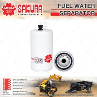 Sakura Fuel Water Separator for Hyundai HL7407 5.9L I6 12V Loader 2003-On