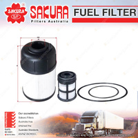 Sakura Fuel Filter for Western Star 4964FX 4900 14.8L DD15 I6 12V Truck 10-21