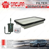 Sakura Oil Air Fuel Filter Service Kit for Mazda Mx-5 NB BP-ZE 98-05