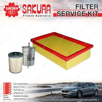 Sakura Oil Air Fuel Filter Service Kit for BMW 320i 325i E36 2.0 2.5 Petrol 6Cyl