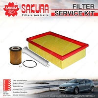 Oil Air Fuel Filter Kit for BMW 320 325 330 525 530i Ci Ti E46 E36 E37 E39 Z3