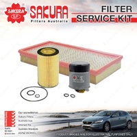 Sakura Oil Air Fuel Filter Service Kit for Mercedes Benz Sprinter 316CDi W903 