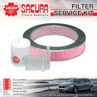 Sakura Oil Air Fuel Filter Service Kit for Mitsubishi Sigma GE GH GJ GK 1.6 2.0