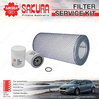 Oil Air Fuel Filter Service Kit for Toyota 4 Runner LN130 LN61 Bundera LJ70 SWB