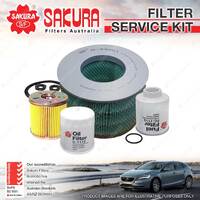 FULL Oil Air Fuel Filter Kit for Toyota Landcruiser HZJ70 HZJ73 HZJ75 78 79 80