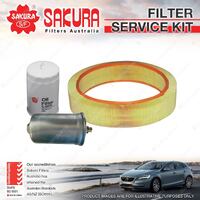 Oil Air Fuel Filter Service Kit for Mercedes Benz 260E W124 300SE 300SEL W126