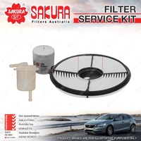 Oil Air Fuel Filter Service Kit for Toyota Corolla AE90 1.4L 1.6L Petrol 4Cyl