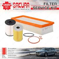 Oil Air Fuel Filter Kit for Volkswagen Golf VI Jetta 1K 1.6L 2.0L TDi Diesel