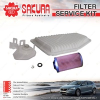 Oil Air Fuel Filter Service Kit for Holden Berlina Calais VE Caprice WM WN V6