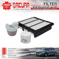 Oil Air Fuel Filter Kit for Hyundai Elantra HD i30 FD i45 YF 2.0L Petrol