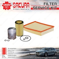 Sakura Oil Air Fuel Filter Service Kit for Mercedes Benz Sprinter 515CDi W906