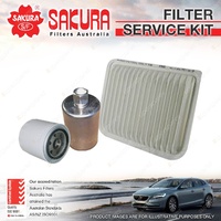 Oil Air Fuel Filter Service Kit for Ford Falcon FPV F6 FGII Territory SY SZ SZII