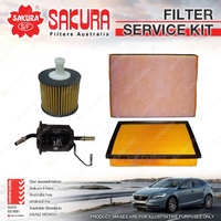 Oil Air Fuel Filter Kit for Toyota FJ Cruiser GSJ15R Landcruiser Prado GRJ150R