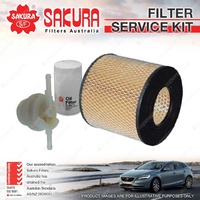 Oil Air Fuel Filter Service Kit for Toyota Hilux RN85 RN90 RN105 106 110 T/Carb