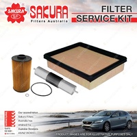 Oil Air Fuel Filter Service Kit for BMW 535i E39 540i 735i 740iL E38 840Ci E31