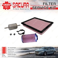 Oil Air Fuel Filter Service Kit for Holden Adventra Berlina Calais Commodore VZ