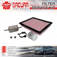 Oil Air Fuel Filter Kit for Holden Adventra Berlina Calais VT VTII VX VY VZ