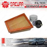 Oil Air Fuel Filter Service Kit for Renault Clio X65 Kangoo Megane Scenic JA RX4