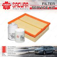 Oil Air Fuel Filter Service Kit for Landrover Defender 90 110 130 Discovery II