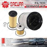 Oil Air Fuel Filter Service Kit for Isuzu NLR85 NLS85 NMR85 NNR85 Turbo Diesel