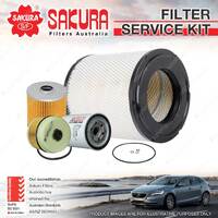 Oil Air Fuel Filter Service Kit for Hino 300 XKU418R XZU407 XZU417R XZU427R 437R