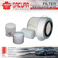 Oil Air Fuel Filter Kit for Mitsubishi FUSO Canter FE339 FE439 FE444 FE449