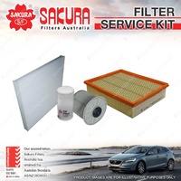 Oil Air Fuel Cabin Filter Service Kit for Holden Colorado RC Rodeo RA D-Max TF