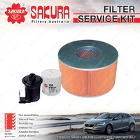 Oil Air Fuel Filter Service Kit for Lexus LX470 UZJ100 2UZ-FE 4.7L V8 Petrol