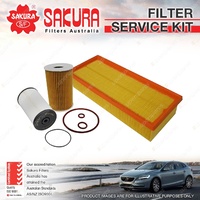 Oil Air Fuel Filter Kit for Skoda Octavia 1Z Superb 3T Yeti 5L 1.6L 2.0L Diesel